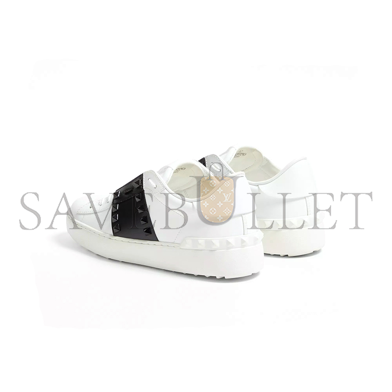 VALENTINO ROCKSTUD UNTITLED SNEAKER IN CALFSKIN LEATHER WITH TONAL STUDS 7W2S0A01LTU_A01 VALENTINO ROCKSTUD UNTITLED SNEAKER IN CALFSKIN LEATHER WITH TONAL STUDS 7W2S0A01LTU_A01